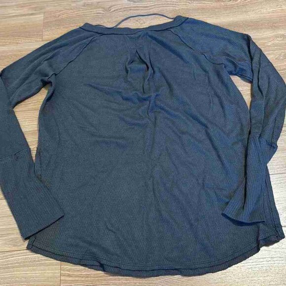 We thefree free people gray long sleeve therma size large women’s - Picture 5 of 5